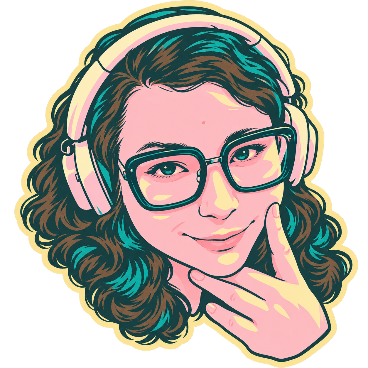 Stylized portrait of Jessica
